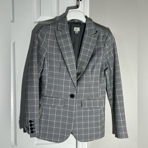 Blazer plaid - Pink - White - Gray